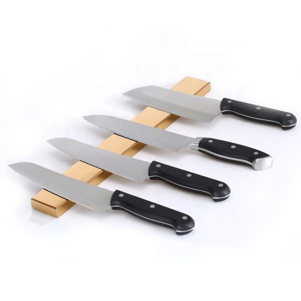 Titanium Plating Stainless Steel Magnetic Knife Holder